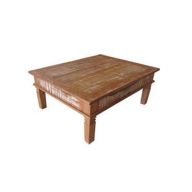 Imagem de Mesa De Centro Nemesis Em Madeira De Demolição - Cód 342 - Barrocarte
