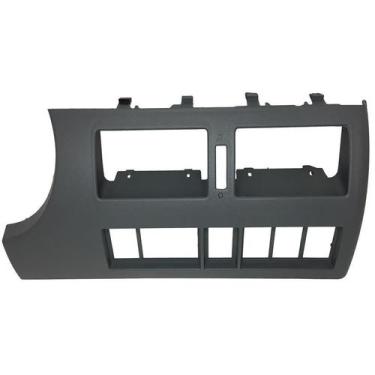 Imagem de Moldura Painel Central Gol Parati Saveiro G3 Cinza Flanel - ENGEKAR