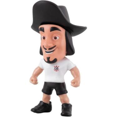 Imagem de Mascote Corinthians Oficial Boneco camisa Branca - Futtoy