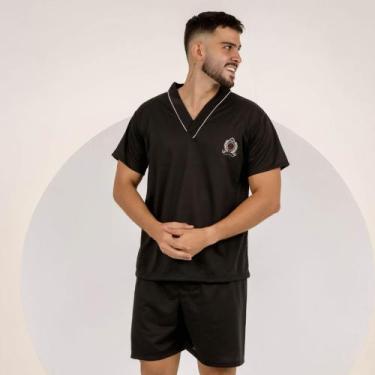 Imagem de Pijama Masculino Adulto Verão Manga Curta Short - INTIMA ATACADO, Core