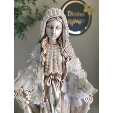 Imagem de Imagem Nossa Senhora das Graças em gesso - Divino Espaço