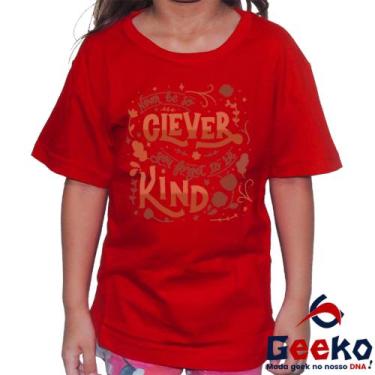 Imagem de Camiseta Infantil Taylor Swift 100% Algodão Never Be So Clever You For