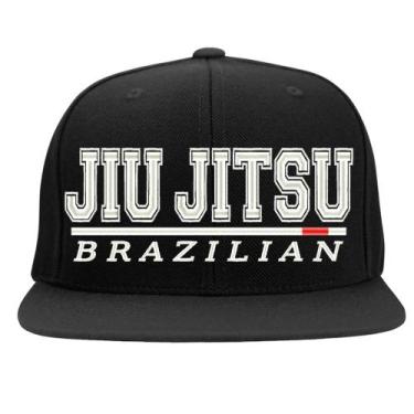 Imagem de Boné Bordado - Jiu Jitsu Artes Marciais Luta Brazilian - HIPERCAP