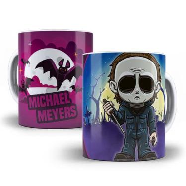 Imagem de Caneca Michael Meyers Halloween Porcelana Personalizada - Tio da Canec