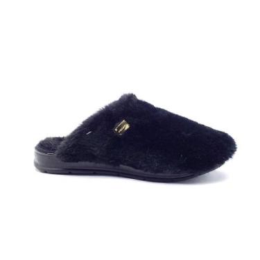 Imagem de Pantufa Pegada Feminina 266007-02, 37, Preto