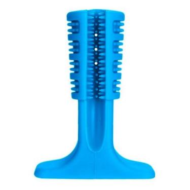 Imagem de Escova Dente Pet Clean Mordedor Canino Cao Gato Remove Tartaro - Peq -