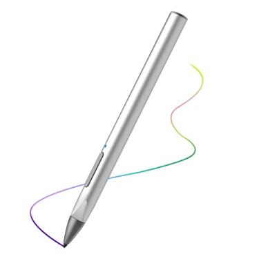 Imagem de KUYiA Caneta ativa, sensibilidade à pressão 4096, compatível com Microsoft Surface Pro X/8/7+/7/6/5/4/3, Surface Book/Go/Laptop/Studio, Adsorção magnética, recarregável, rejeição de palma