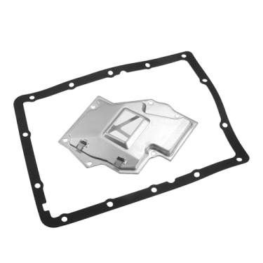 Imagem de ACROPIX Kit de filtro de transmissão automática A43DE A46DE CVT Filtro de refrigerador de óleo Kit de junta de panela de óleo adequado para Chevrolet Tracker 1999-2004 Nº 3530330060 - Pacote com 2
