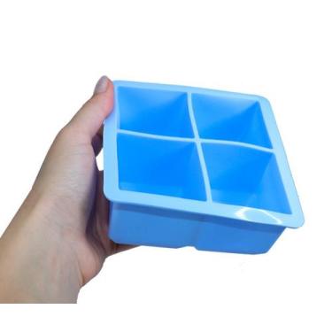 Imagem de Forma de Silicone quadrada - 4 formas - CAN.U.DO, Lilás