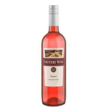 Imagem de Vinho Brasileiro Country Wine Suave Rose 750ml