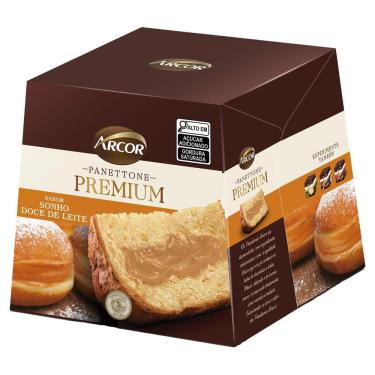 Imagem de Panettone Recheio Sonho Doce de Leite Arcor Premium 430g