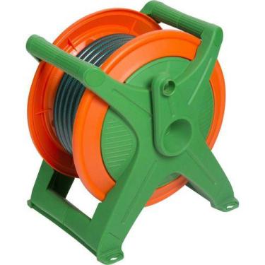 Imagem de Kit Enrolador De Mangueira 20m Importado Acompanha Mangueira - Ergo Pr