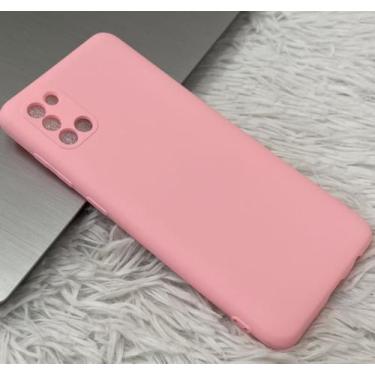 Imagem de Case Capa Capinha A31 Samsung Galaxy Silicone Aveludado Proteção de Câ