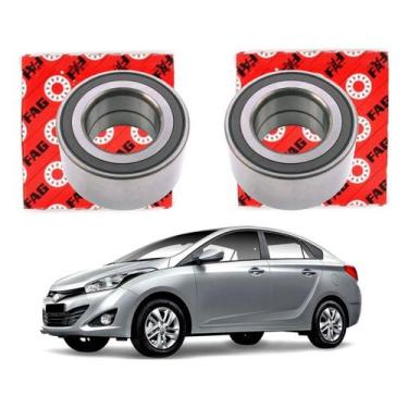 Imagem de Par Rolamento Roda Dianteira Fag Hb20s 1.0 1.6 2012 A 2015