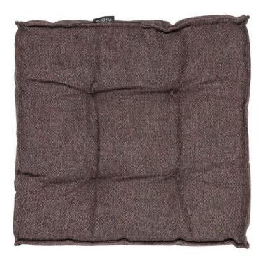 Imagem de Almofada Futon - Marrom - Linho Liso - 45x45cm - Inspire, Marrom