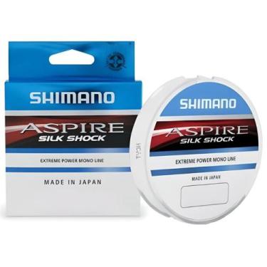 Imagem de Linha Monofilamento Aspire Silk Shock 150m 0,165mm - Shimano