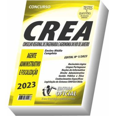 Imagem de Apostila CREA - RJ - Agente Administrativo - CURSO OFICIAL