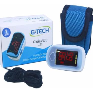 Imagem de Oxímetro Medidor De Saturação Portátil De Dedo Digital G-TECH