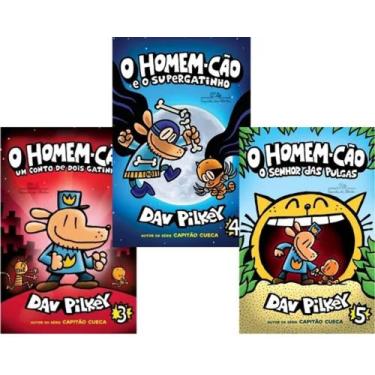 Imagem de Coleção O Homem-cão Volume 3, 4 E 5 - Companhia das letrinhas