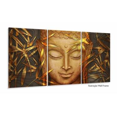 Imagem de Quadro Decorativo Buda Vertical Para Sala Hall Corredor 120x60 - Wall 