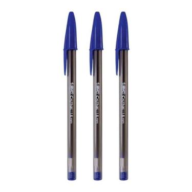 Imagem de Caneta bic cristal bold 1.6 kit com 03 unidades - azul