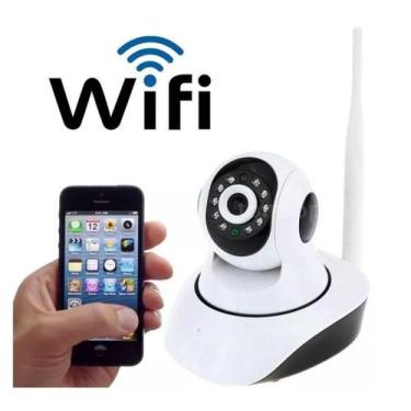 Imagem de Babá Eletrônica Câmera Wifi 2 Antenas App Yoosee Com Áudio - DRAIK