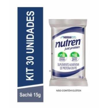 Imagem de Nutren Just Protein Sachê 15g Kit com 30 unidades - Nestlé Health Scie