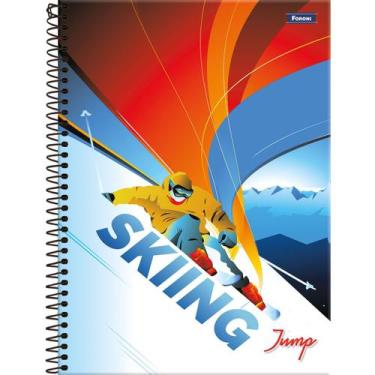 Imagem de Caderno Foroni pequeno jump espiral 80 folhas