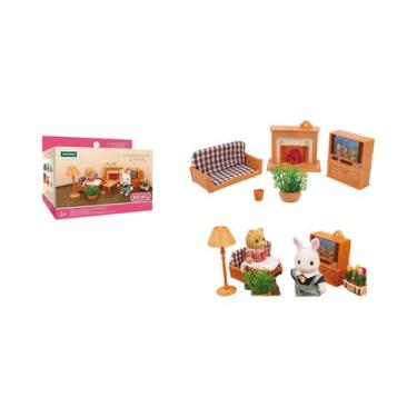 Imagem de Mini Coelho Villa - Conjunto de Móveis para Meninas - Brinquedo de Faz