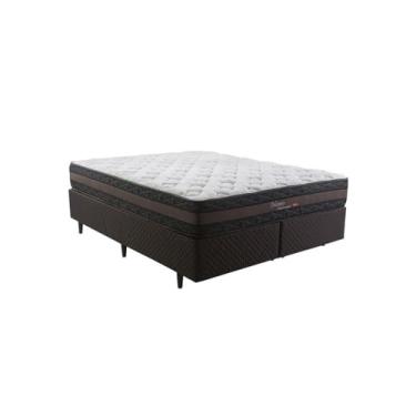 Imagem de Cama Box Queen Size Herval Palermo, com Molas Ensacadas, 67x158x198 cm