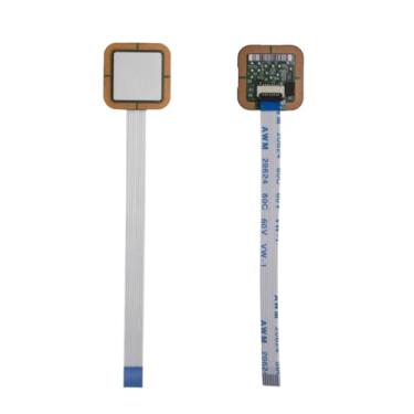 Imagem de WATIPUNO Botão liga/desliga do laptop de substituição Touch ID Botão liga/desliga compatível com HP Elitebook/Probook 440 450 640 650 830 835 840 845 850 G5 G6 G7 G8 G9 Series FM3483/3633 (prata)