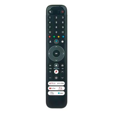 Imagem de Controle remoto de voz de substituição RC833 GUB2 compatível com TCL C64K Series QLED Smart TV 43C645K 50C645K 55C645K 65C645K 75C645K 85C645K