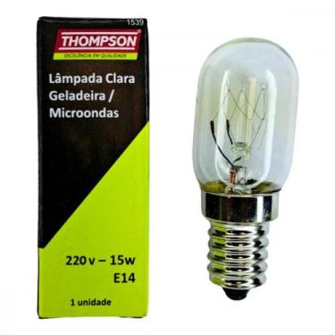 Imagem de Lampada Para Geladeira/Fogao/Lustre Thompson 15Wx220V. Clara E-14 - Ki