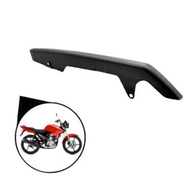 Imagem de Protetor Corrente CG Titan 150 2004 2013 Cor Preto Alta Durabilidade -