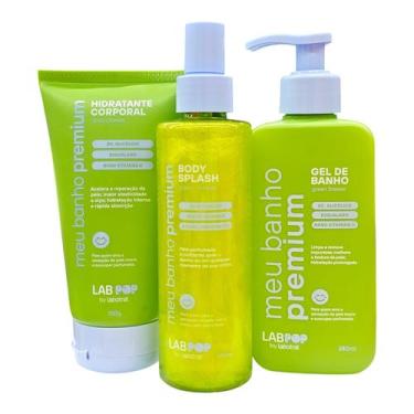 Imagem de Kit Labotrat LabPOP Meu Banho Premium Green Breeze - Gel de Banho + Hi