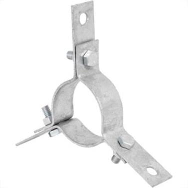 Imagem de Para-Raio Abracadeira 3 Estais Para Mastro 1.1/2'' - RAYCON