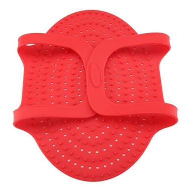 Imagem de Assadeira Anti-escalada, Levantamento de Peru, Assados ​​duráveis ​​de Silicone para Churrasco de Churrasco de Carne de Peru (Vermelho)