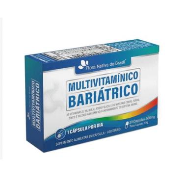 Imagem de MULTIVITAMÍNICO Bariátrico 30 Cápsulas - Flora Nativa