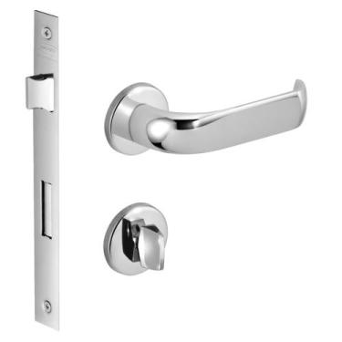 Imagem de Fechadura Duna 2 Banheiro 55mm Cromado M0915Z R0069 BZ1952 Imab
