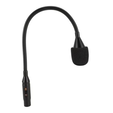 Imagem de Microfone de DJ para Misturador de áudio, Microfone Profissional de Bobina Em Movimento Profissional para Palco para Palco, Estúdios, Barras, Interface XLR Masculina de 3 Pinos