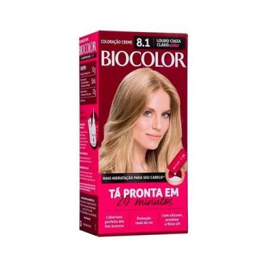 Imagem de Tintura Biocolor Mini Kit Louro Acinzentado Estiloso 8.1