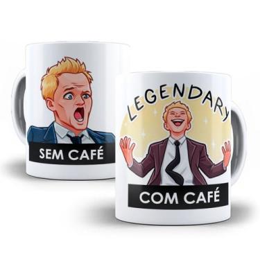 Imagem de Caneca Barney How I Meet Your Mother Com Café Sem Café Meme - Tio da C