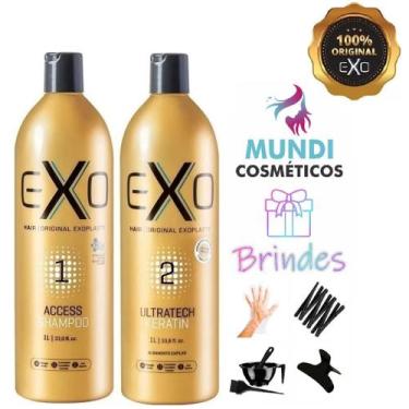 Imagem de Exo Hair Alisamento Exoplastia Capilar 2x1000ML