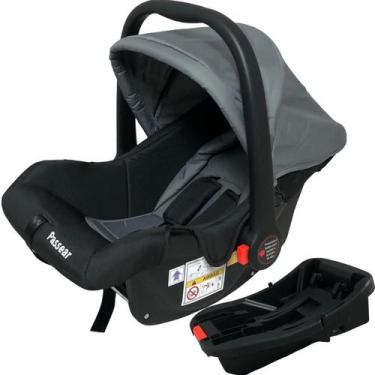 Imagem de Cadeirinha para Carro Base para Carro Passear Baby Nina Cinza