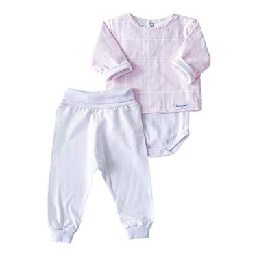 Imagem de Conjunto Pagão 3 Peças Estampado Boston Rosa - Tamanho Único, Biramar Baby, Rosa, pacote de 3