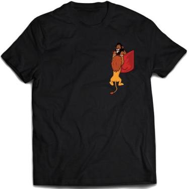 Imagem de Camisa Rei Leão Mufasa Scar Vida Longa ao rei Camiseta Filme - Mago da