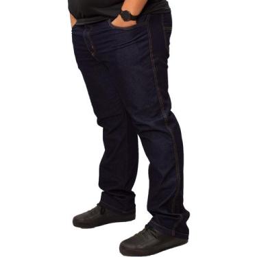 Imagem de Calça Masculina Jeans Com Elastano Básica Tradicional Serviço Trabalho
