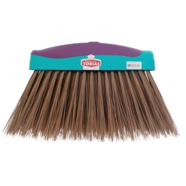 Imagem de Vassoura Piaçava Maxxi sem Cabo Sintética – Para Áreas Externas | Limpa Sujidades Pesadas e Folhas do Quintal