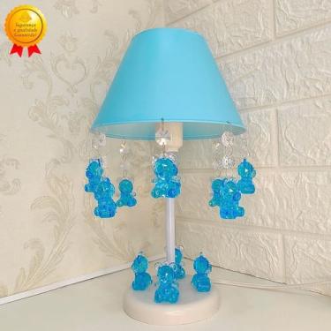 Imagem de Abajur Quarto De Bebê Masculino Decoração Quartinho Infantil Luminária Decorar Quarto de Menino