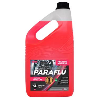 Imagem de Aditivo Radiador 5L Bio Orgânico Rosa Pronto p/ Uso Paraflu